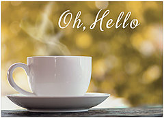 Select a verse, write your own, or order blank. Custom Coffee Cup D2291D-V